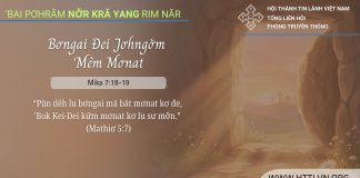 Bơngai Đei Jơhngơ̆m ‘Mêm Mơnat – 10/4/2026
