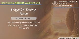 Bơngai Đei Tơdrong Mơnat – 11/4/2026