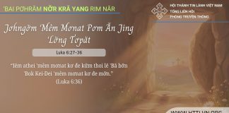 Jơhngơ̆m ‘Mêm Mơnat Pơm Ăn Jing ‘Lơ̆ng Tơpăt – 15/4/2026