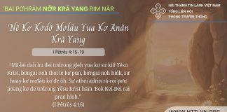 ‘Nĕ Kơ Kơdơ̆ Mơlâu Yua Kơ Anăn Kră Yang – 21/4/2026