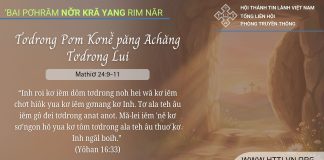 Tơdrong Pơm Kơnê̆ păng Achăng Tơdrong Lui – 24/4/2026