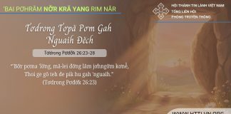 Tơdrong Tơpă Pơm Gah ‘Nguaih Đĕch – 26/4/2026