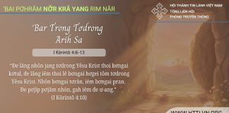‘Bar Trong Tơdrong Arih Sa – 29/4/2026