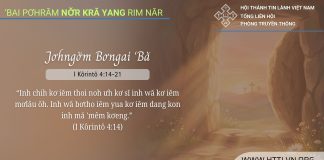 Jơhngơ̆m Bơngai ‘Bă – 30/4/2026