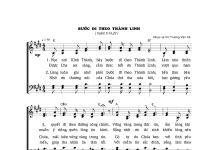 Bài hát: BƯỚC ĐI THEO THÁNH LINH