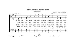 Bài hát: BƯỚC ĐI THEO THÁNH LINH