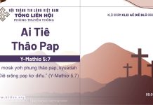 Ai Tiê Thâo Pap – 9/4/2026