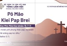 Pô Mâo Klei Pap Brei – 11/4/2026