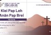 Klei Pap Leh Anăn Pap Brei – 12/4/2026
