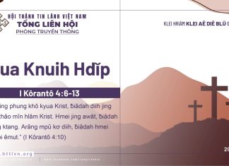 Dua Knuih Hdĭp – 29/4/2026