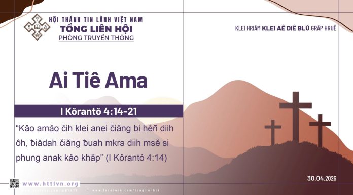 Ai Tiê Ama – 30/4/2026