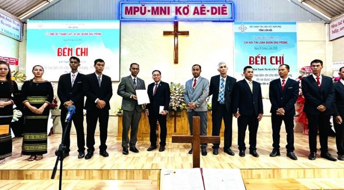 Đắk Lắk: Lễ Công bố Thành lập Chi Hội Buôn Dhă Prong