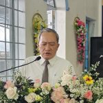 Mục sư Phan Đình Hảo, Thư ký BĐD cầu nguyên khai lễ