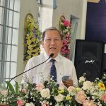 Mục sư Phan Vĩnh Cự, Phó Hội Trưởng I tham dự và giảng huấn