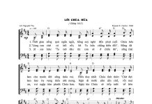 Bài hát Chúa thăng thiên: LỜI CHÚA HỨA