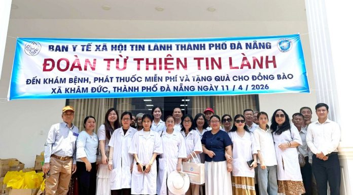 Ban Y tế Tin Lành Tp. Đà Nẵng: Hành trình đem Tình Yêu thương đến với Đồng bào xã Khâm Đức