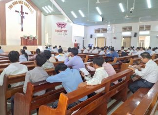 Bắc Khánh Hòa: Hiệp nguyện Giáo phẩm – Chấp sự Tháng 4/2026