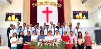 An Giang: Hiệp nguyện Giáo phẩm tại Giồng Riềng