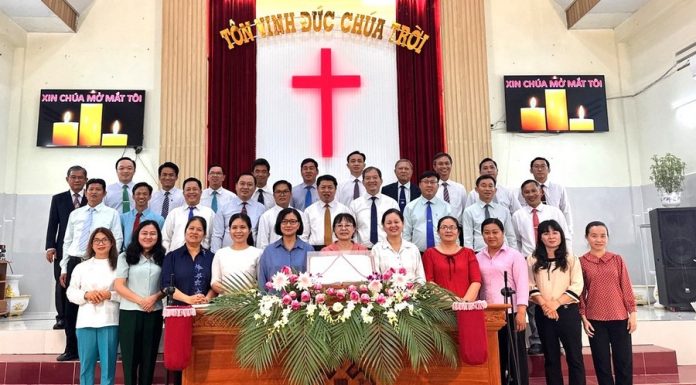 An Giang: Hiệp nguyện Giáo phẩm tại Giồng Riềng