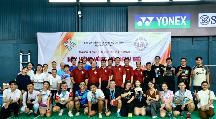 TP. HCM: Giải Cầu lông mừng Chúa Phục sinh 2026