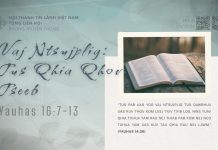 Vaj Ntsujplig: Tus Qhia Qhov Tseeb – 1/6/2026