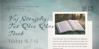 Vaj Ntsujplig: Tus Qhia Qhov Tseeb – 1/6/2026