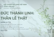 Đức Thánh Linh: Thần Lẽ Thật – 1/6/2026