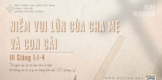 Niềm Vui Lớn Của Cha Mẹ và Con Cái – 10/5/2026