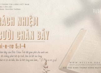Trách Nhiệm Người Chăn Bầy – 11/5/2026