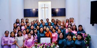 TP. HCM: Họp bạn Ban Phụ nữ tại Nhà thờ Tin Lành Bình Thới