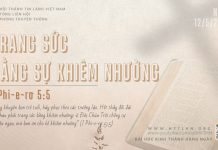 Trang Sức Bằng Sự Khiêm Nhường – 12/5/2026