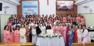 Khu vực 5 – TP. HCM: Họp bạn Ban Phụ nữ tại Nhà thờ Tin Lành Hòa Phú