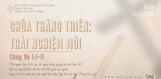 Chúa Thăng Thiên: Trải Nghiệm Mới – 14/5/2026