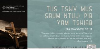 Tus Tswv Mus Saum Ntuj: Pib Yam Tshiab – 14/5/2026