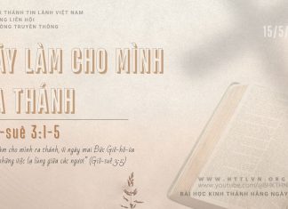 Hãy Làm Cho Mình Ra Thánh – 15/5/2026