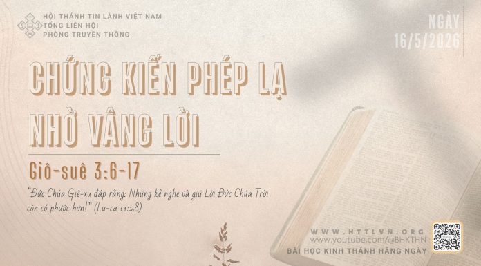 Chứng Kiến Phép Lạ Nhờ Vâng Lời – 16/5/2026