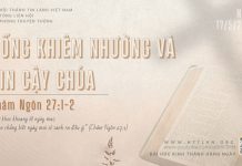 Sống Khiêm Nhường và Tin Cậy Chúa – 17/5/2026