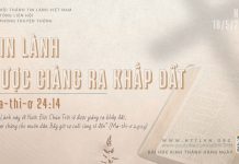 Tin Lành Được Giảng Ra Khắp Đất – 18/5/2026