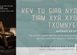Kev Tu Siab Nyob Tiam Xya Xyoo Txomnyem – 19/5/2026