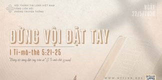 Đừng Vội Đặt Tay – 22/5/2026
