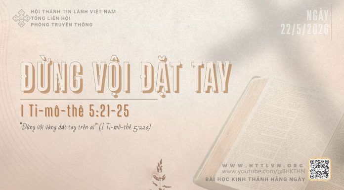 Đừng Vội Đặt Tay – 22/5/2026