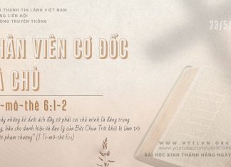 Nhân Viên Cơ Đốc và Chủ – 23/5/2026