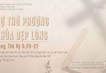 Sự Thờ Phượng Chúa Đẹp Lòng – 27/5/2026