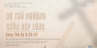 Sự Thờ Phượng Chúa Đẹp Lòng – 27/5/2026
