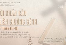 Lời Khẩn Cầu Trên Giường Bệnh – 28/5/2026