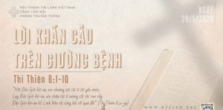 Lời Khẩn Cầu Trên Giường Bệnh – 28/5/2026