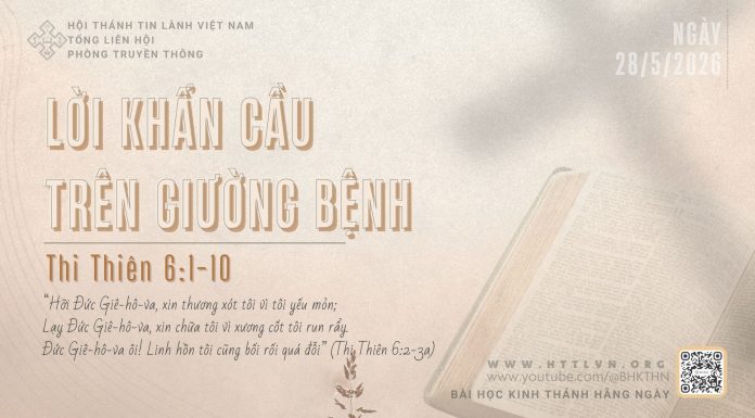 Lời Khẩn Cầu Trên Giường Bệnh – 28/5/2026
