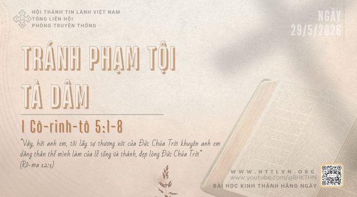 Tránh Phạm Tội Tà Dâm – 29/5/2026