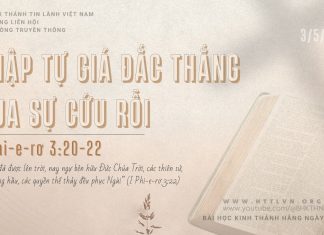 Thập Tự Giá Đắc Thắng Qua Sự Cứu Rỗi – 3/5/2026