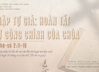Thập Tự Giá: Hoàn Tất Sự Công Chính Của Chúa – 4/5/2026